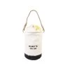 Kuny's SW788 Leather Bottom Canvas Bucket With Parachute Top