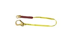Dentec Safety 16LSL911602 6 FT SingleEEA (External Energy Absorber) Lanyard With 2-1/4 Hook