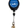 Dentec Safety 16SRL0301115 30 FT Cable Self Retracting Lanyard, Composite House, Swivel Load Indicator Hook