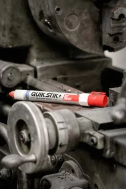 Markal 28882 QUIK STIK®+ Oily Surface Solid Paint Marker Red