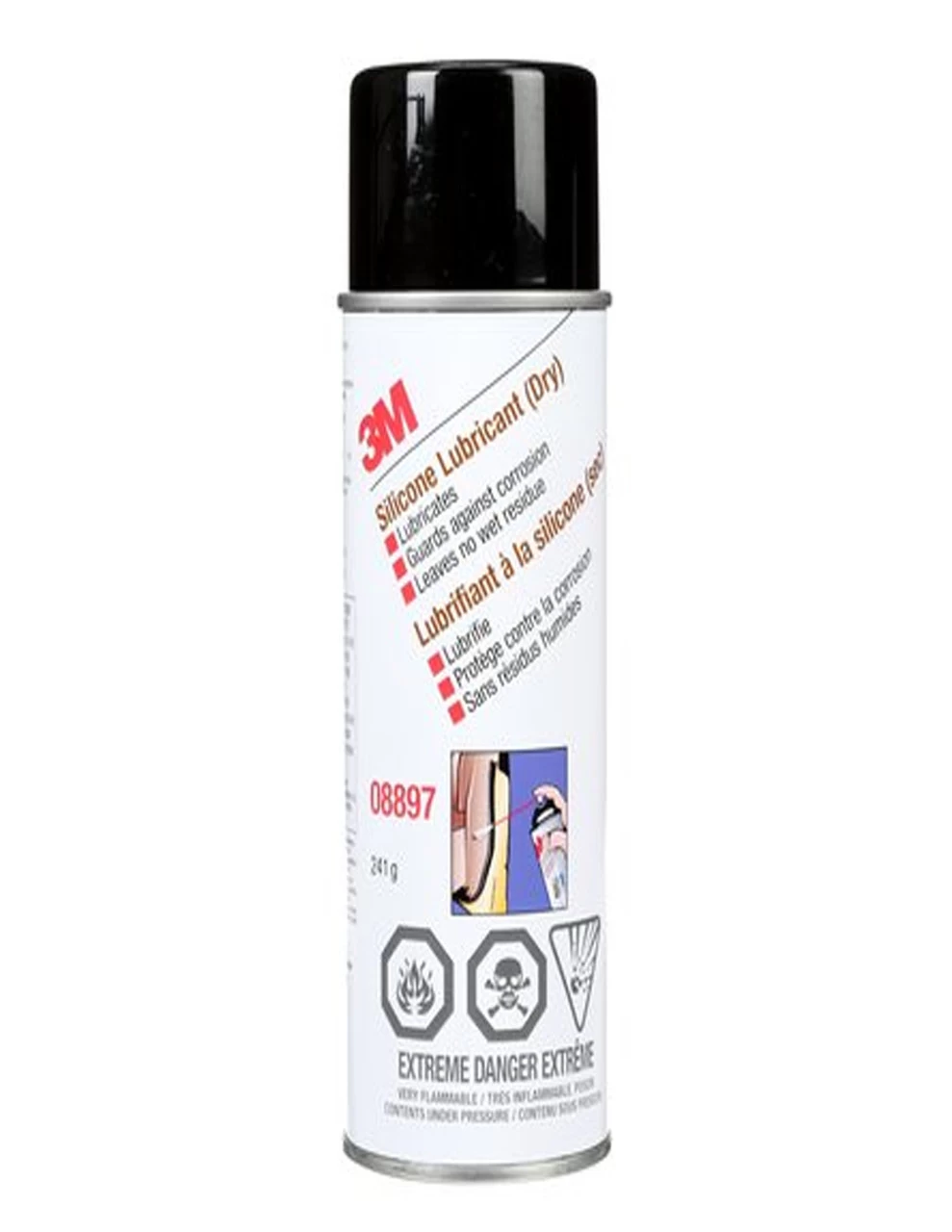 3M 08897 Silicone Lubricant - Dry Type 8.5 Oz