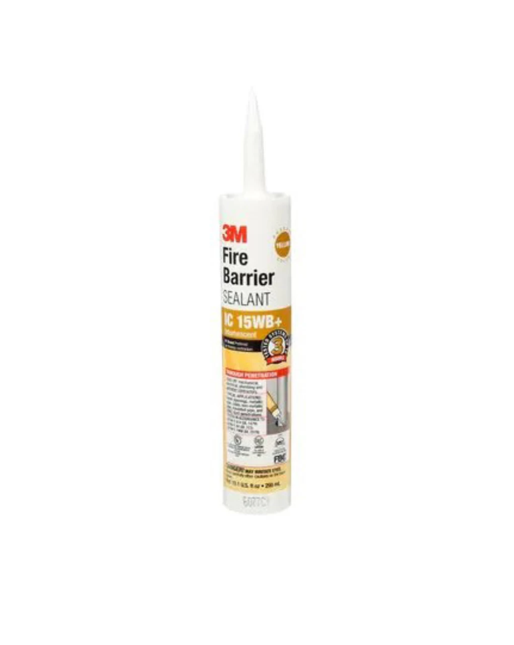 3M™ Fire Barrier Sealant, IC 15WB+, 10.1 Fl. Oz. (300 ML)