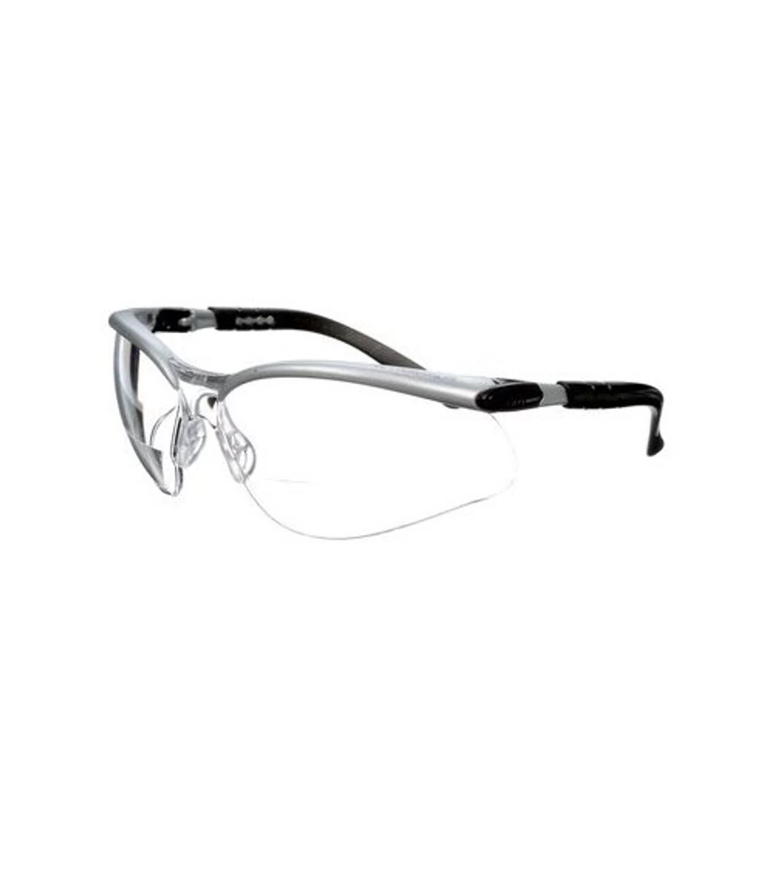3M™ BX Reader Protective Eyewear, 11375-00000-20, Clear Lens, Silver Frame, +2.0 Dioptre - Image 2