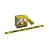 Wasip 57004YA Caution Barricade Tape- Yellow 3'