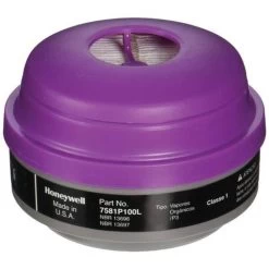 North 7581P100L Combo Organic Vapor & P100 Particulate Filter Cartridge