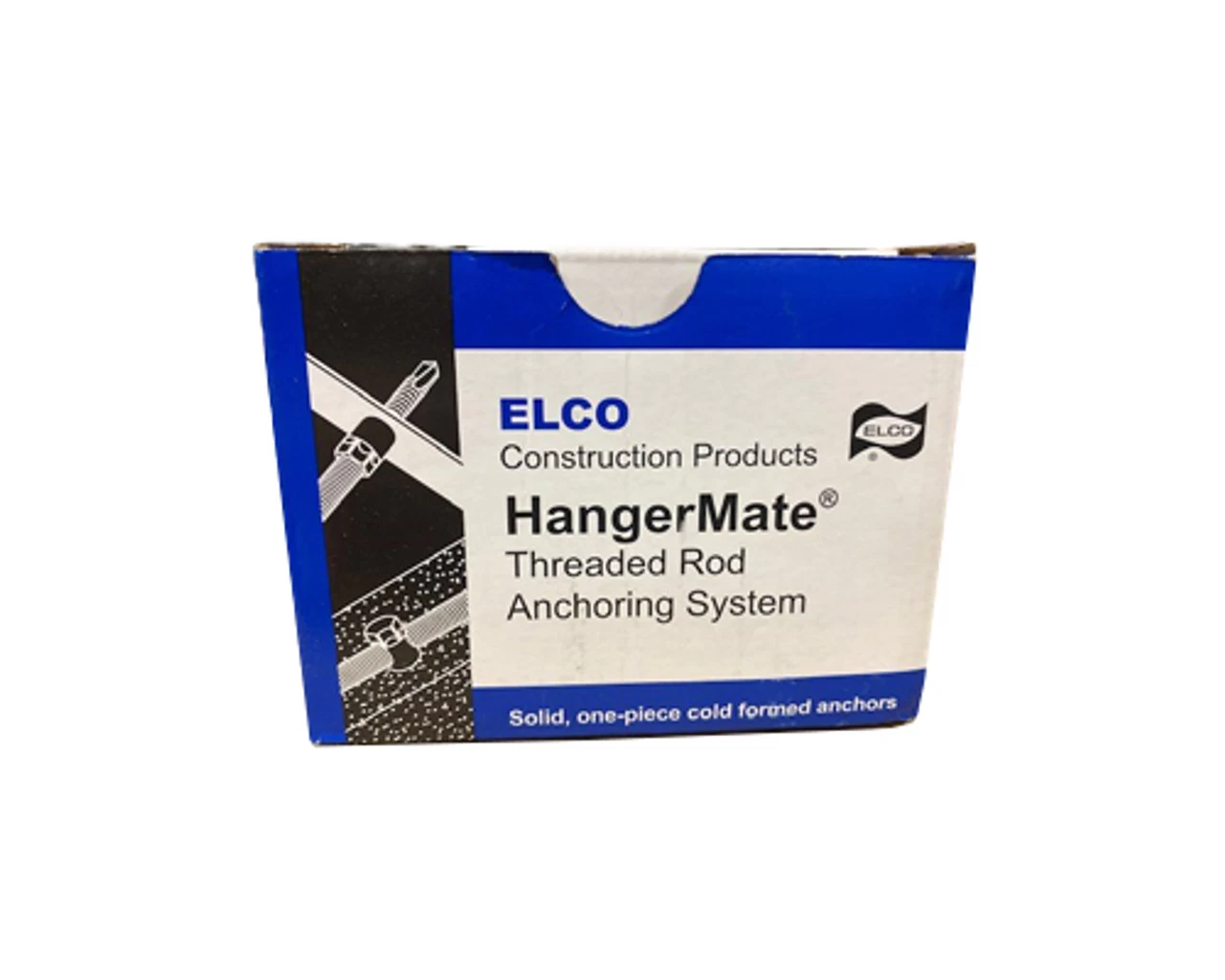 HangerMate EZH476-050 Horizontal Mount Screw For Steel With Lock Nut 3/8 Inch - Image 3