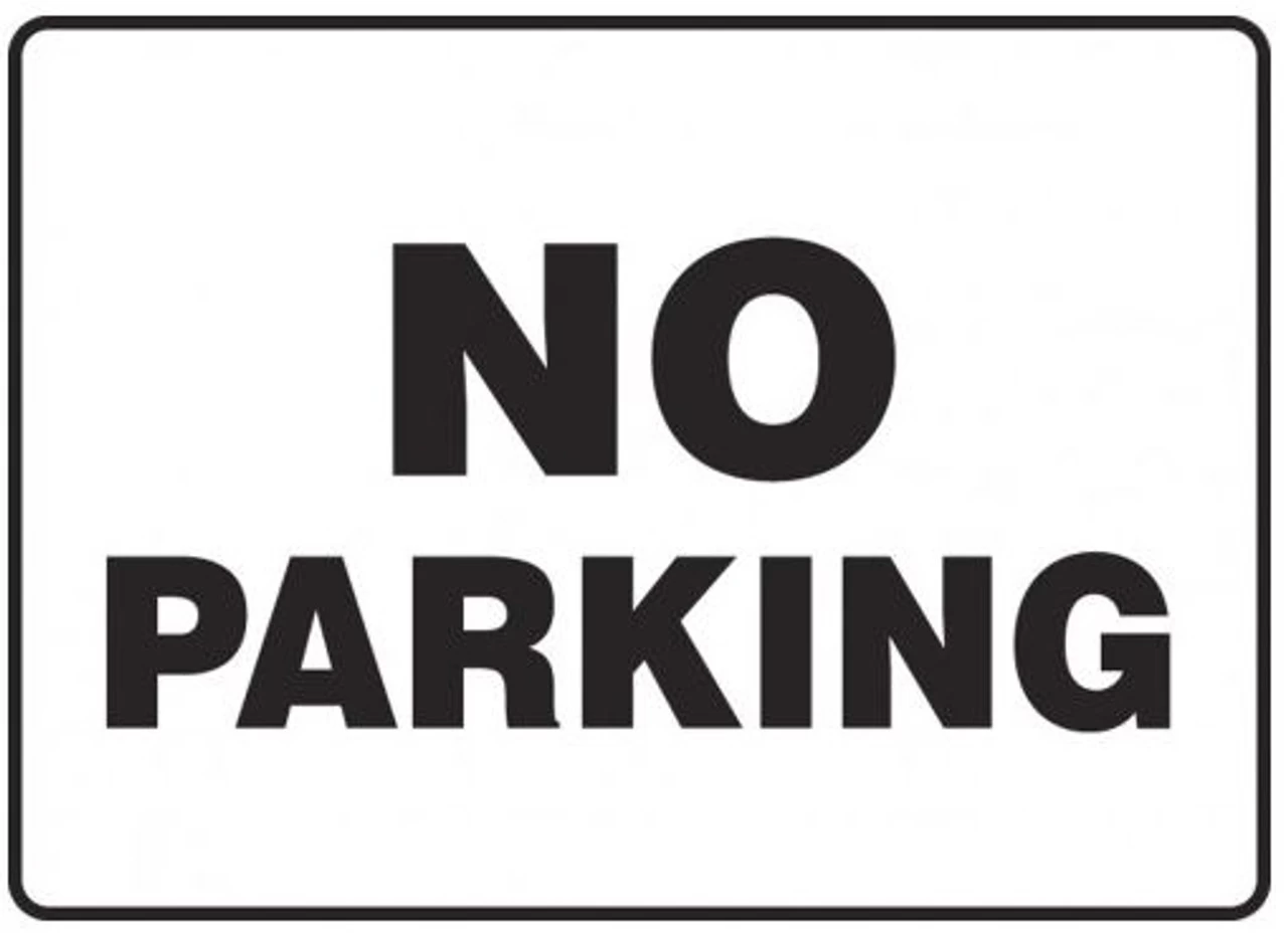 Accuform MVHR515VP Safety Sign: No Parking