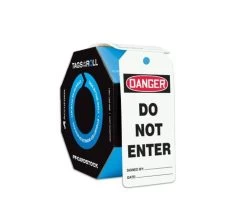 Accuform TAR140 OSHA Danger Tags By-the-Roll : Do Not Enter