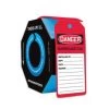 Accuform Signs TAR741 OSHA Danger Tags Red Barricade Tag - 100 Roll