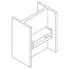 B-Line B614, Column Support 1 5/8" X 1 5/8" Channel