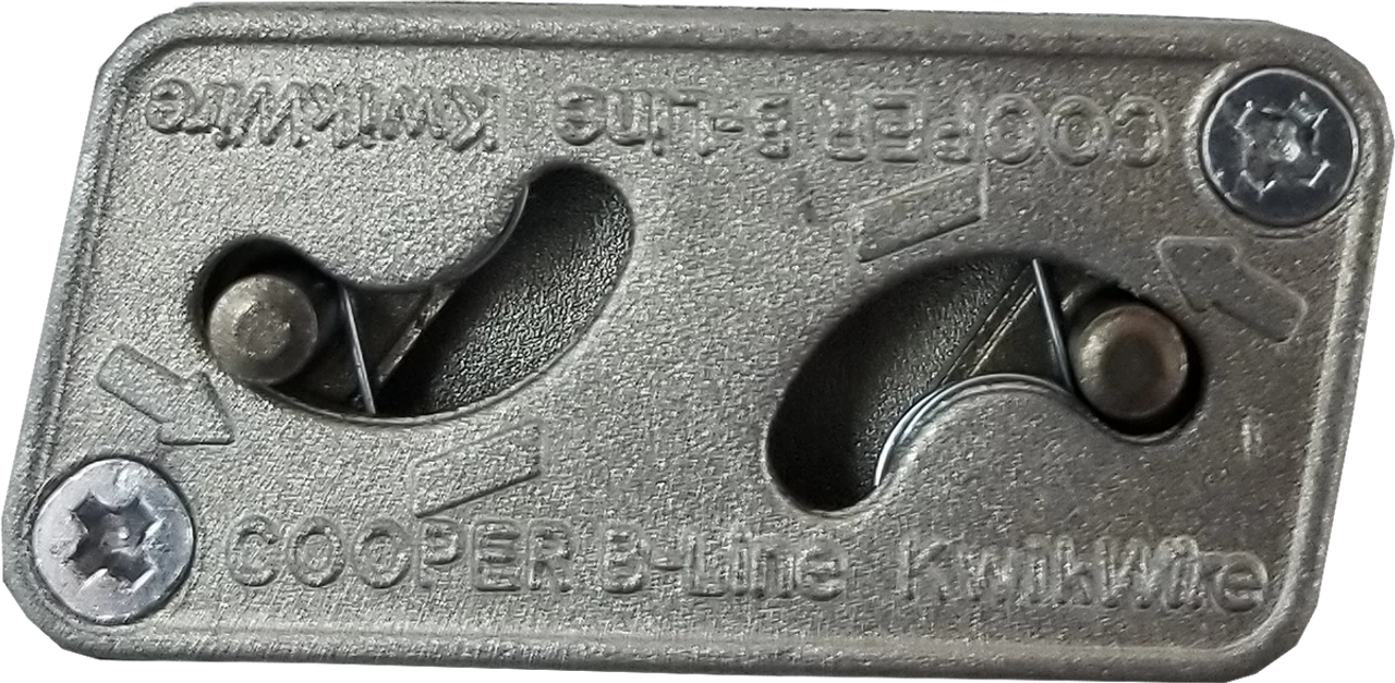 B-Line BKC100, 1/16" To 3/32" KwikWire Clamp