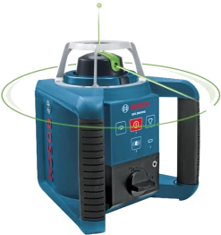 Bosch GRL300HVG Self-Leveling Green Rotary Laser With Layout Beam