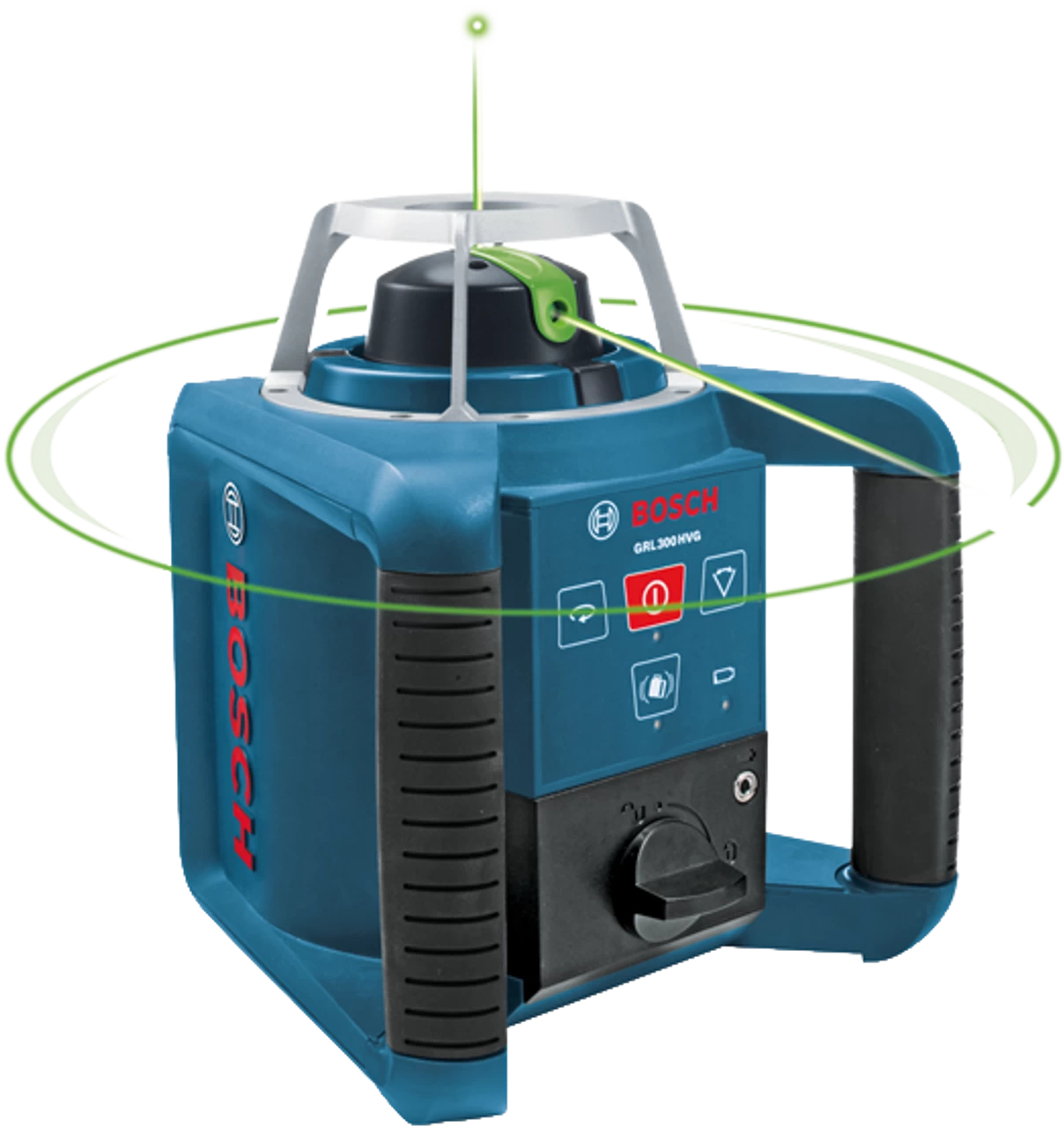 Bosch GRL300HVG Self-Leveling Green Rotary Laser With Layout Beam