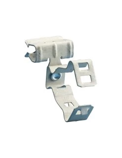 Caddy 1" EMT, 1/8"–1/4" Flange Conduit/Pipe Flange Clip - Side Mount