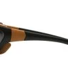 Carhartt CHB410DTP Carthage Safety Glasses Black And Tan Frame/Clear Anti-Fog Lens