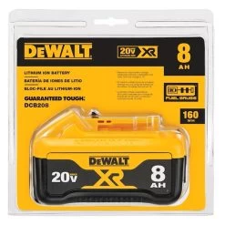 Dewalt DCB208 20V MAX* XR® 8Ah Battery