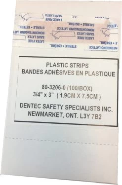 Plastic Bandage 3/4" - 3" 100/BX