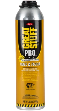 DuPont Dow 343088, GREAT STUFF PRO, Wall And Floor Gun Adhesive - 26.5oz