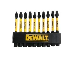 Dewalt 2MX2IRCARC Driver Bits Rob/Phil Assorted Carabiner (10/PK)