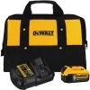 DeWalt DCB205CK 20V MAX 5.0Ah Battery Charger Kit With Bag