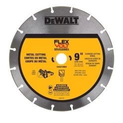 Dewalt DWAFV8901 FLEXVOLTĀ® 9 In. Metal Cutting Diamond Wheel