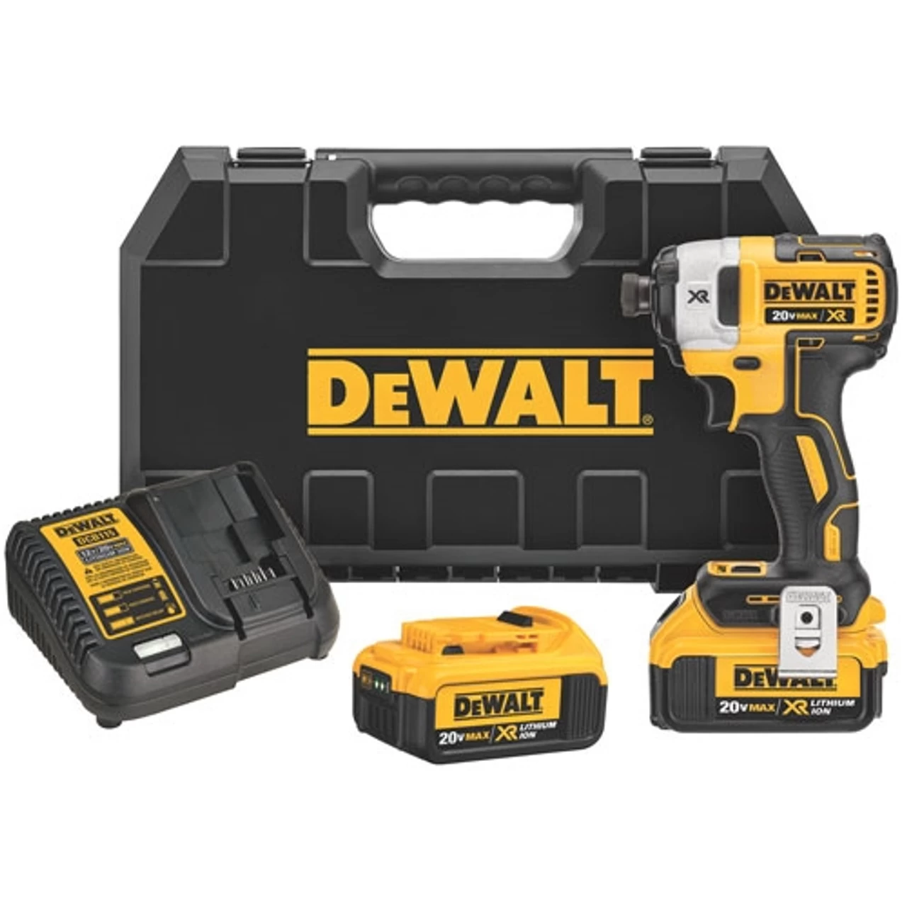 Dewalt DCF887M2 20V Max XR Brushless 1/4" 3-Speed Impact Driver