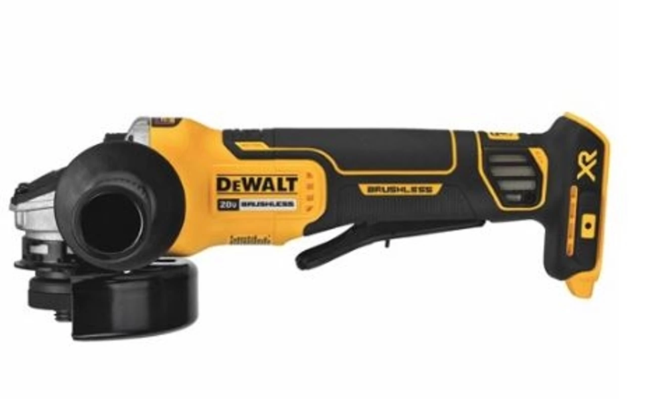 Dewalt DCG413B 4.5" 20V MAX XR Brushless Paddle Switch Small Angle Grinder With Kickback Brake
