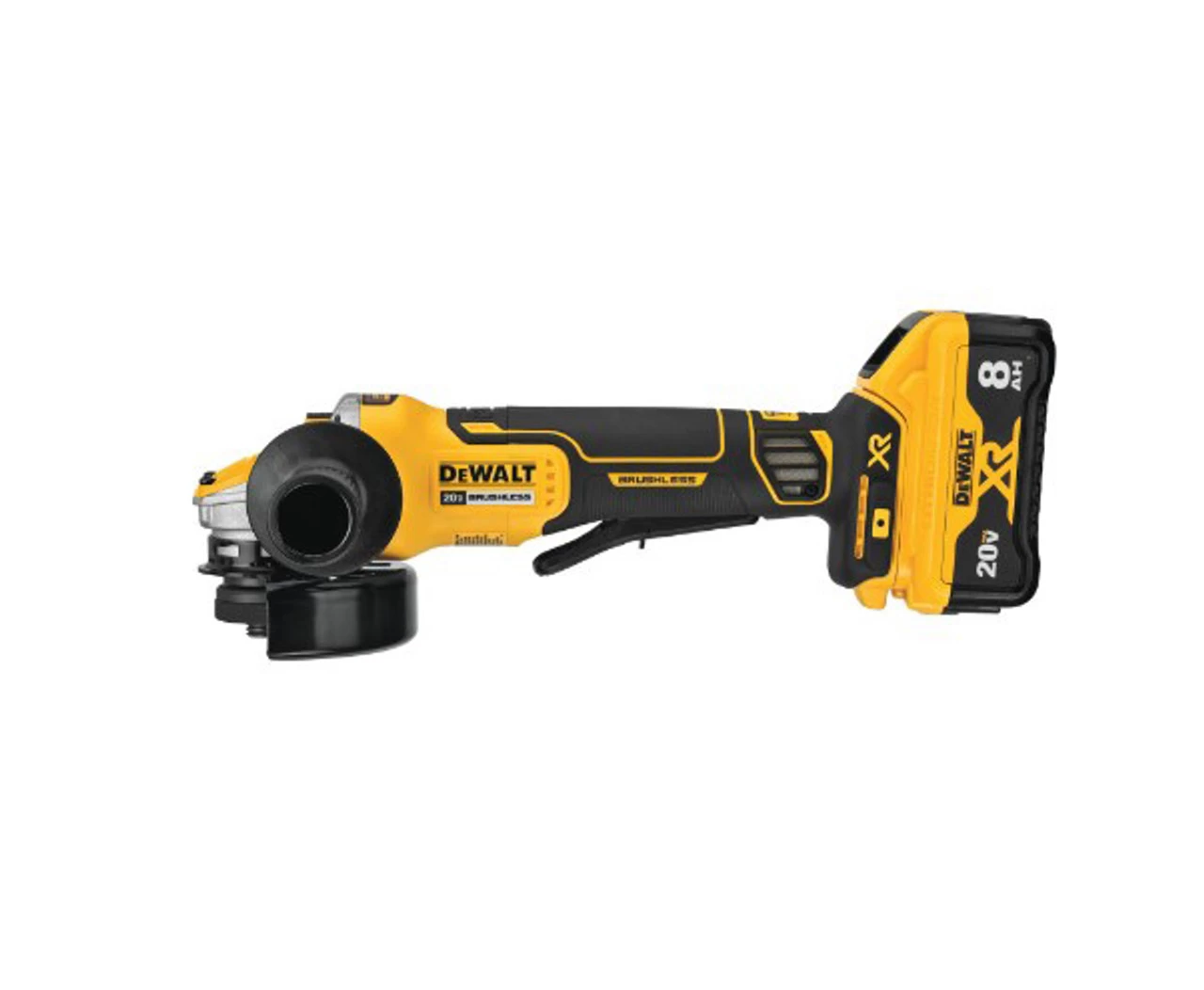 Dewalt 20V MAX XR Brushless 4-1/2″ – 5″ Small Angle Grinder Kit