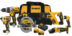 Dewalt DCK695P2 20V MAX XR 6-Tool Combo Kit