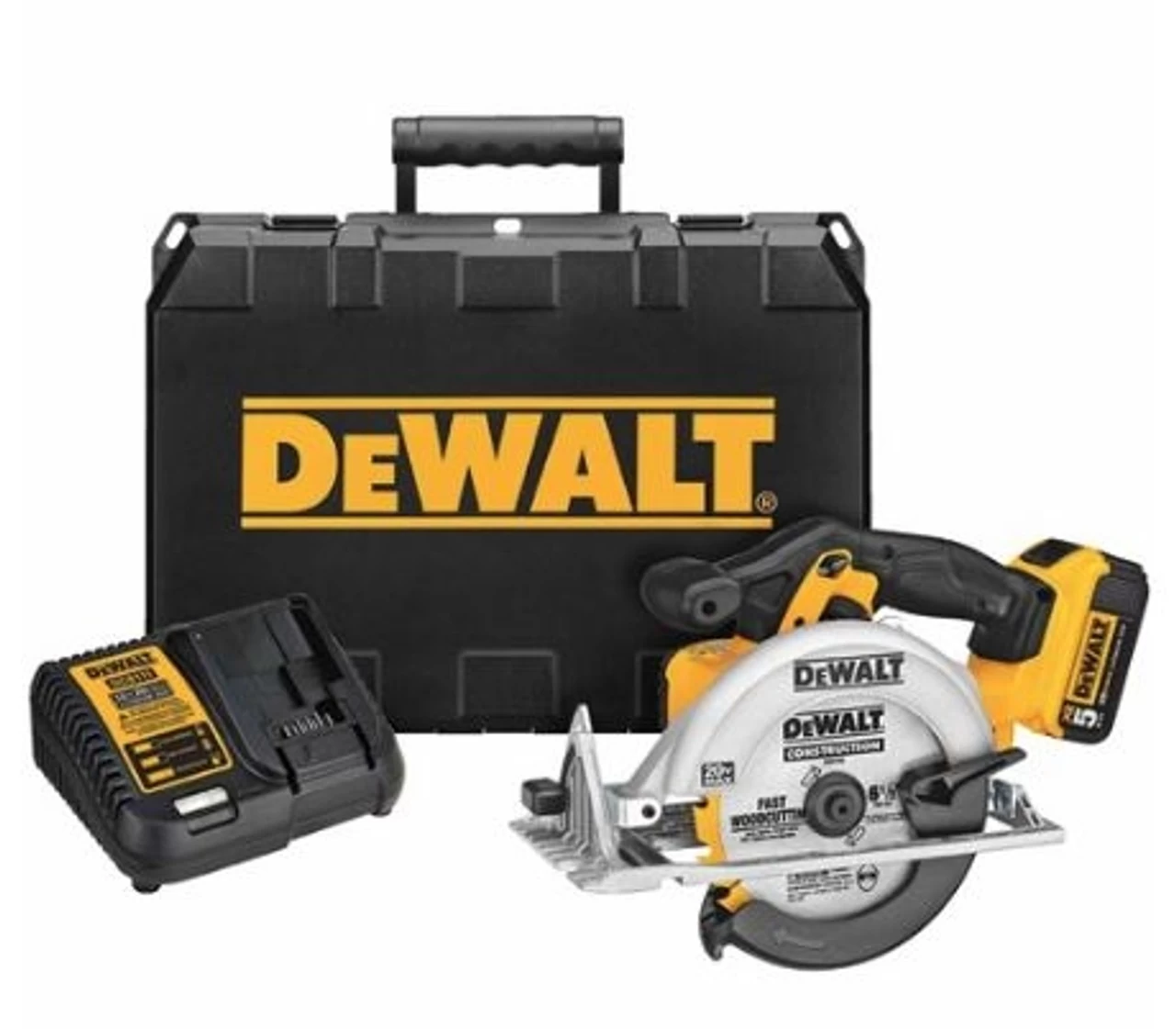 Dewalt DCS391P1 20V MAX Lithium Ion 6-1/2" Circular Saw Kit