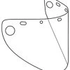 Dynamic Safety EP919PF/60 High Performance Face Shield Visors Windows