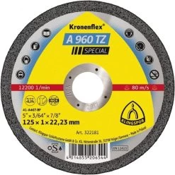 Klingspor 322180 Cut-Off Wheel INOX 4 1/2" X 3/64" X 7/8"
