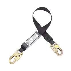 Dynamic FP74311/6Dyna-ONE™ Lanyard, 6', Locking Snap Hook Center, Locking Snap Hook Leg Ends, Polyester