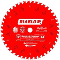 Diablo D1244X 12" - 44 Tooth General Purpose Saw Blade