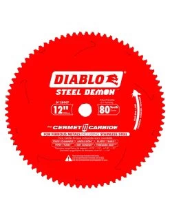 Diablo D1280CF Steel Demon 12"-80T Ferrous Metal Cutting Blade