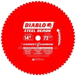 Diablo D1472CF 14" 72 Tooth Cermet II Metal Cutting Saw Blades