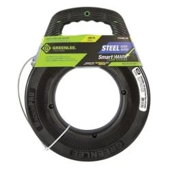 Greenlee FISHTAPE, STEEL-150' W/Leader FTS438DL-150