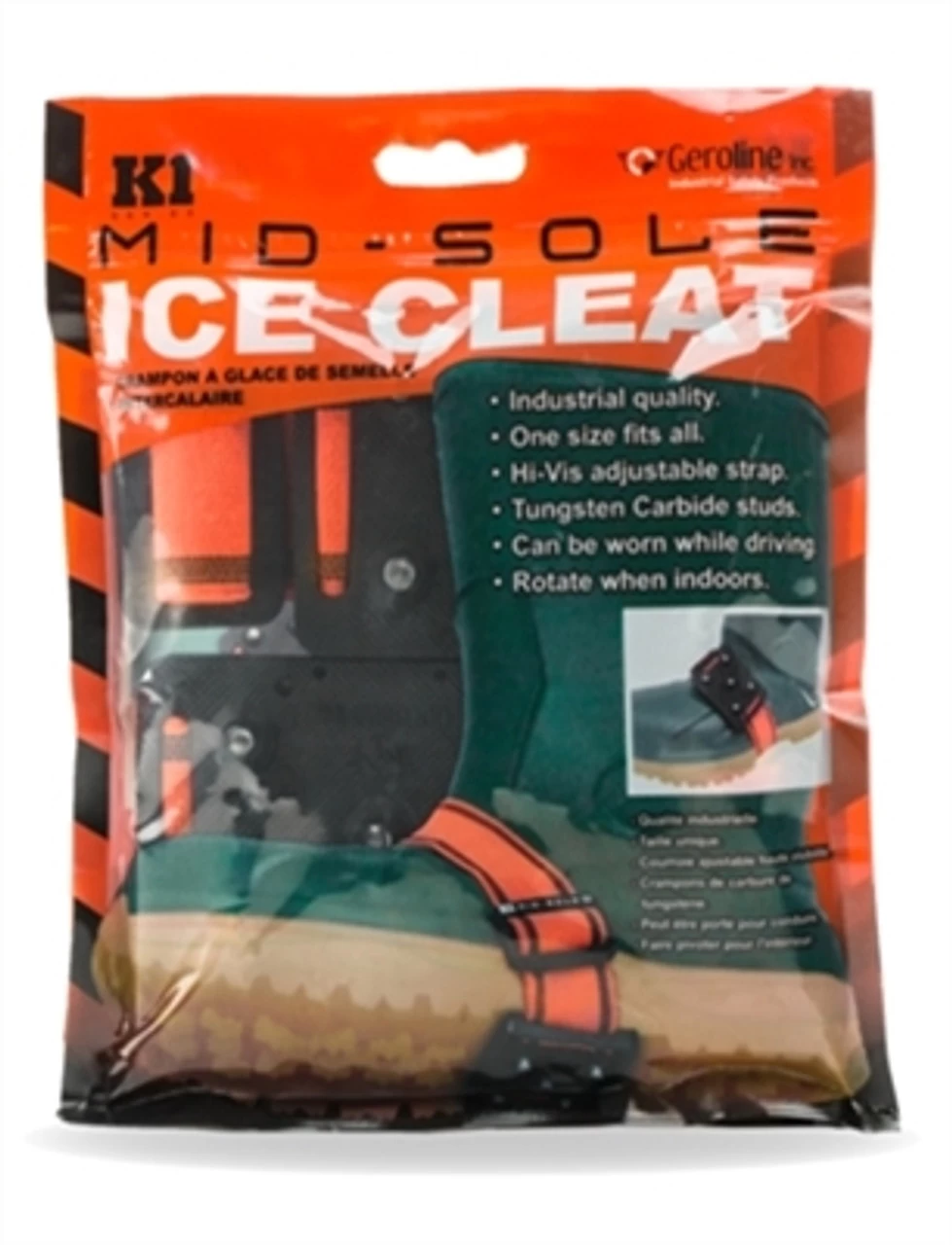 K1 Mid-Sole Hi-Viz Ice Cleat – Original Profile - Image 5