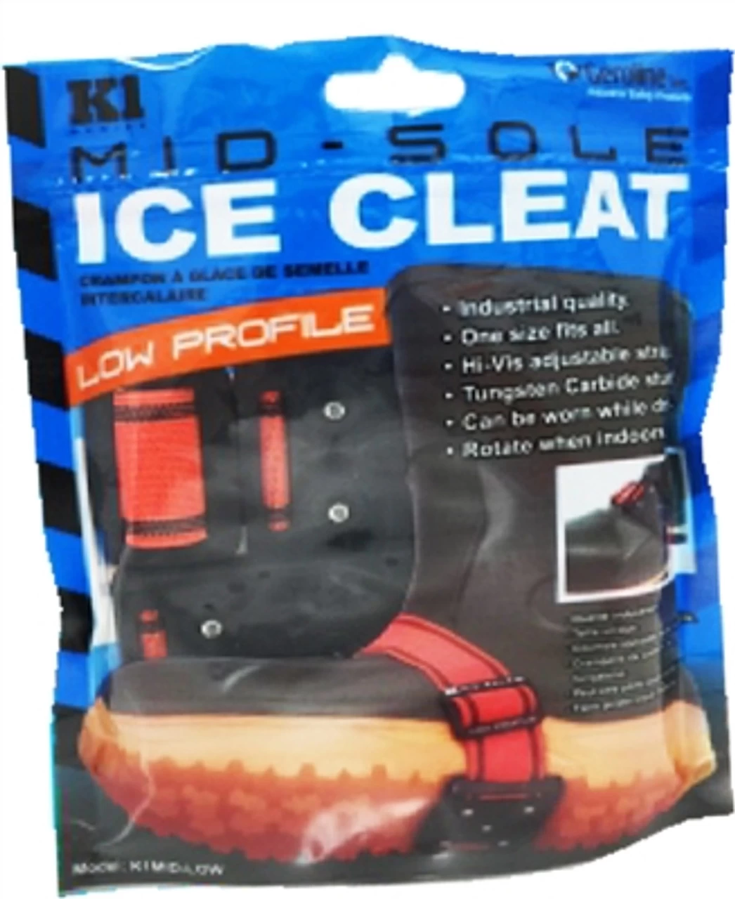 K1 Mid-Sole Hi-Viz Ice Cleat – Low Profile - Image 2