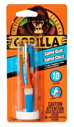Gorilla 7900301 Super Glue 3 Grams - 2 Pack