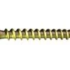 Grabber 1568YZ#10 By 5" Bugle Head Streaker Screws Fine Yellow Zinc