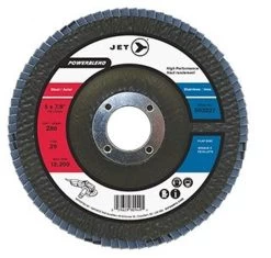JET 503225 5 X 7/8″ Z60 POWERBLEND T29 Zirconia Flap Discs