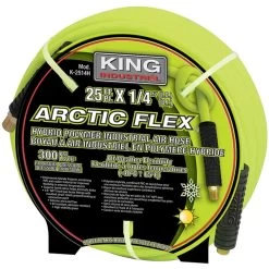 King Canada K-2514H 1/4" X 25' HYBRID POLYMER IND. AIR HOSE