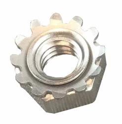 Keps Nut - 1/4 Inch Stainless Steel - Coarse