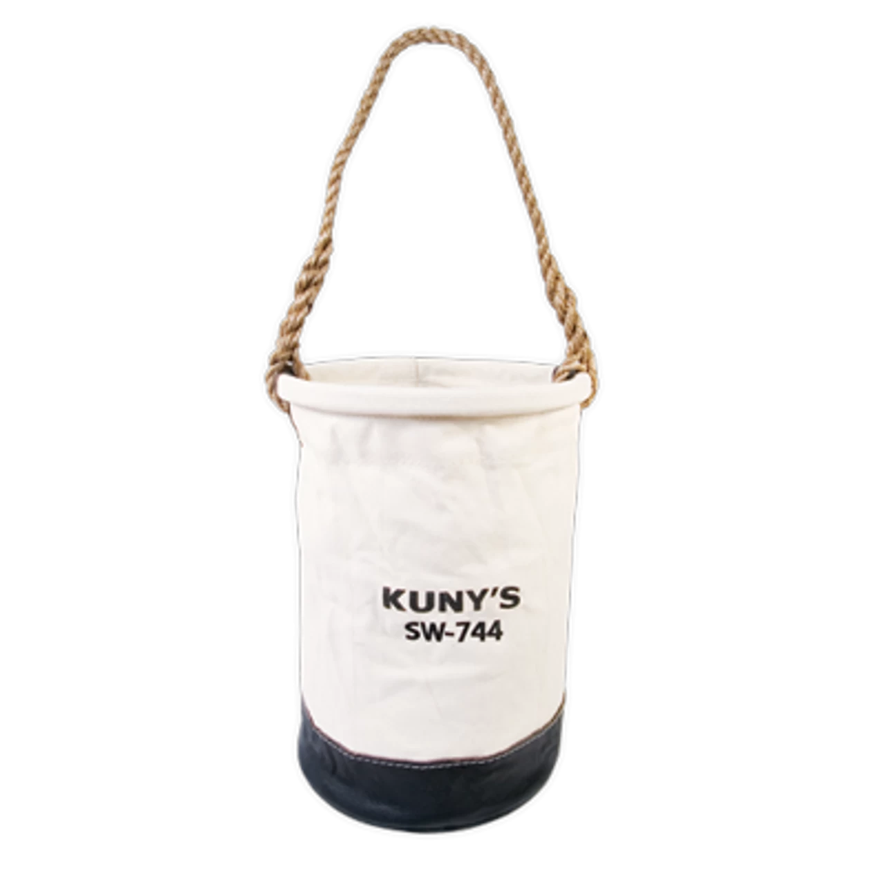 Kuny's SW744 12" Leather Bottom Utility Bucket