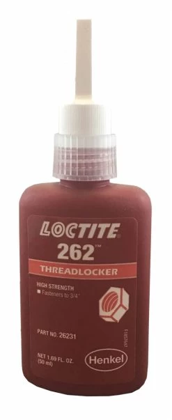 Loctite 262 High Strength, Red Threadlock - 50ml