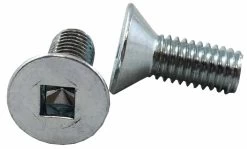 Machine Screw 10-24 X 5/8" Flat Head - Steel Plated