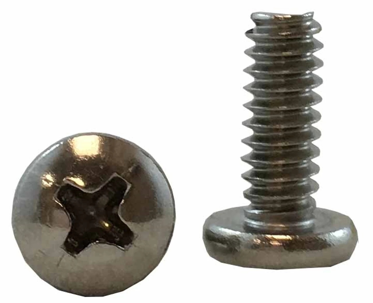 Machine Screw #10-24 X 1/2" - Round Head Phillips - Stainless Steel