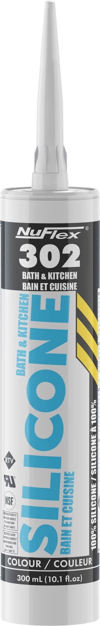 Nuco 30248 NuFlex Translucent Bath & Kitchen Silicone 300ml