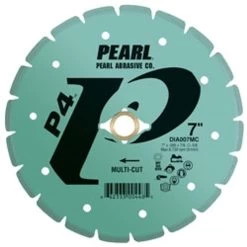 Pearl Abrasive DIA045MC 4.5 X .080 X 7/8, 5/8 Pearl P4 Specialty Multi-Cut Rescue/Utility Blade